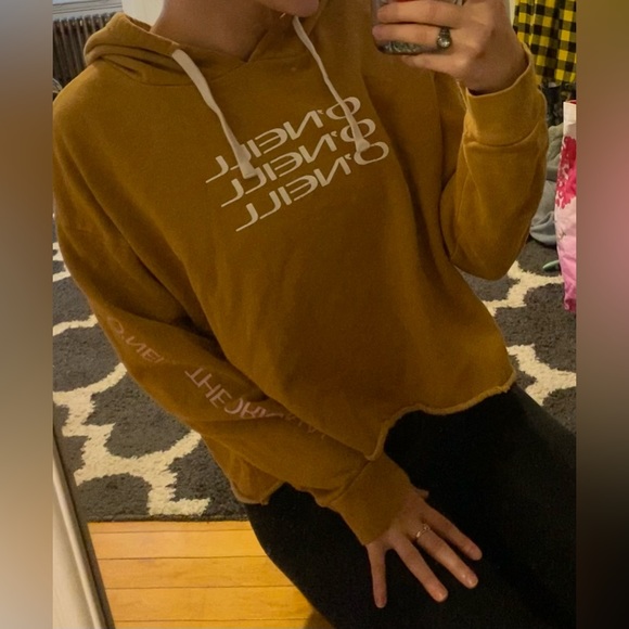 O’Neill Oversized cropped hoodie, size small - Picture 5 of 8